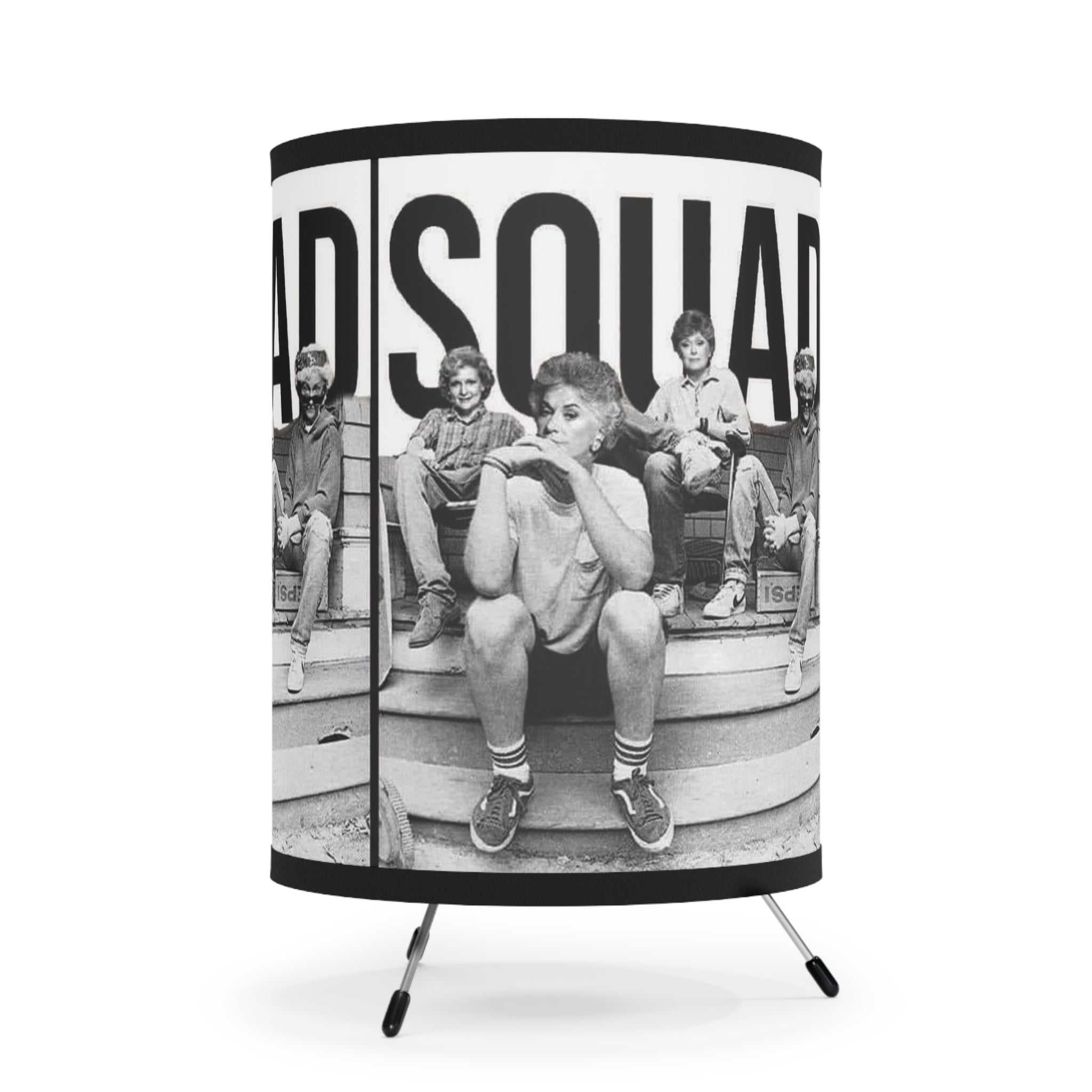 The Golden Girls 80's TV Show- Tripod Lamp with High-Res Printed Shade, US\CA plug - Creations by Chris and Carlos